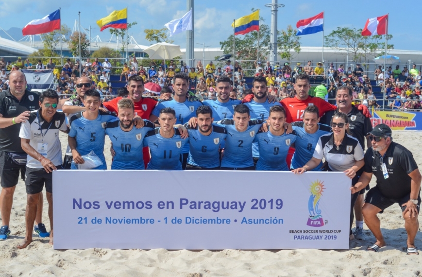 Selección uruguaya de fútbol playa deberá enfrentar en fase de grupos del  Mundial a la campeona Portugal 