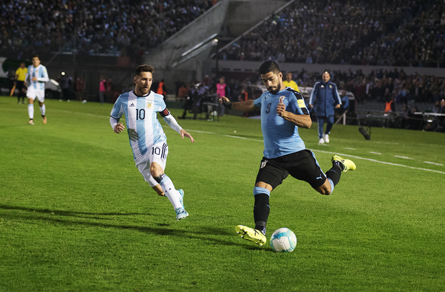 El primer partido de la historia de Uruguay en Eliminatorias