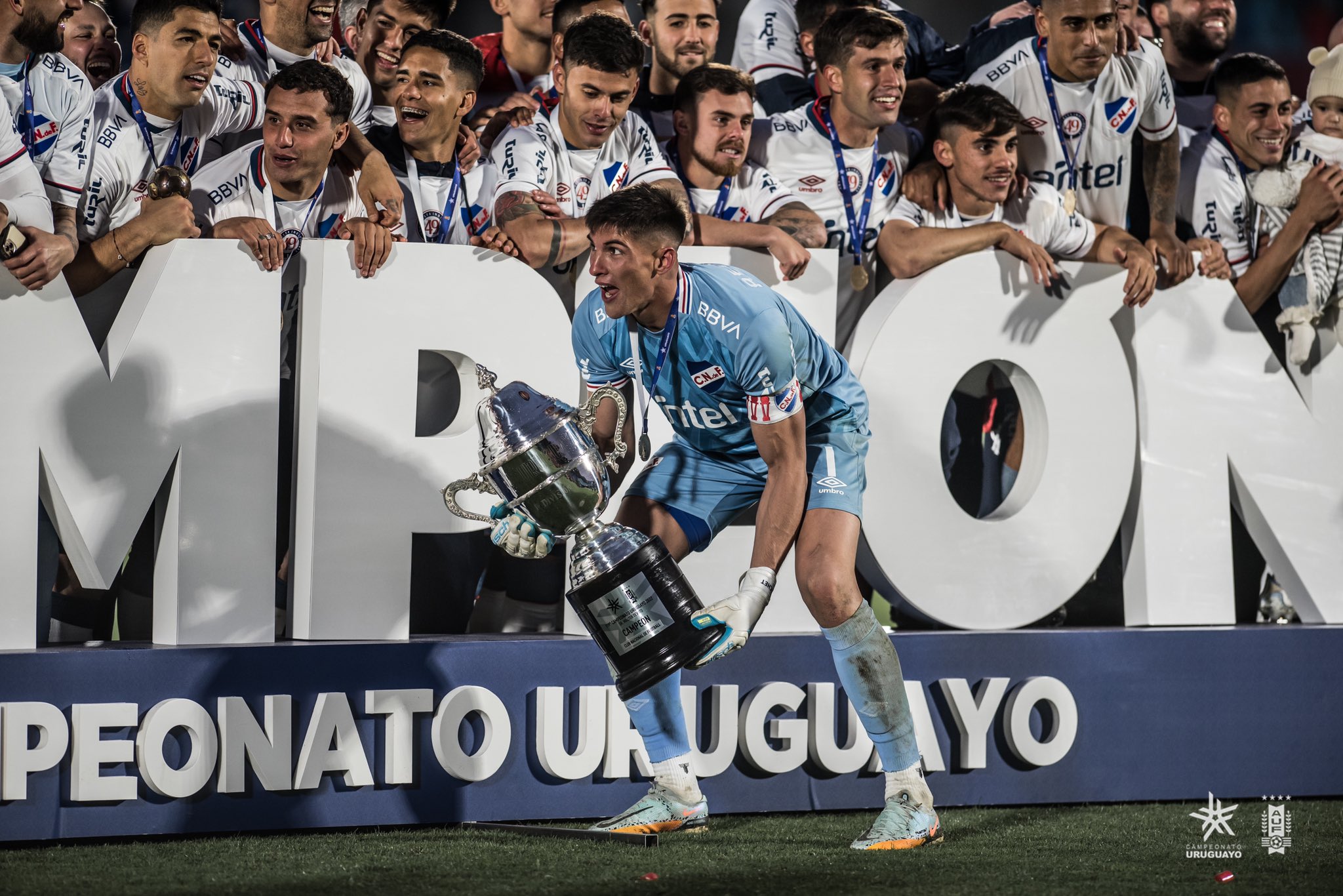 Nacional es el Campeón Uruguayo 2022 AUF