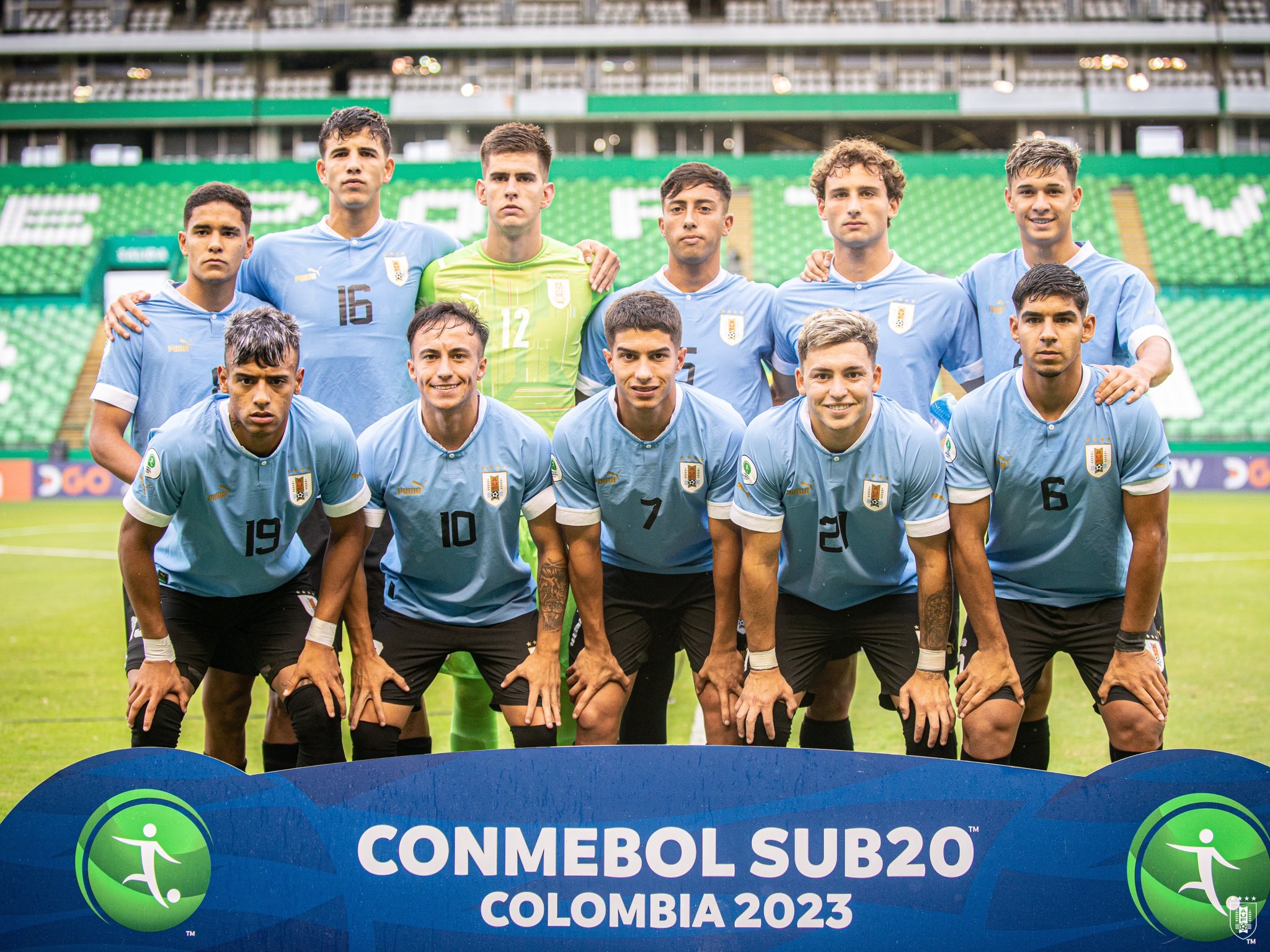 Uruguay 30 Venezuela en su segundo partido en la CONMEBOL SUB20 AUF