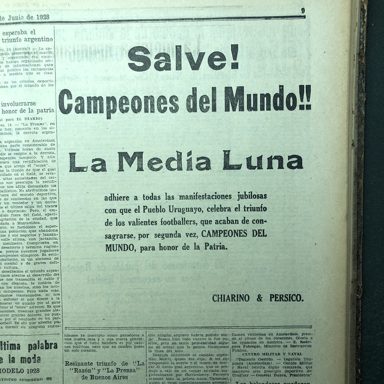 🔶SELECCIÓN DE URUGUAY 📅03/06/1928 ➽ Selección de Alemania 🏆Juegos  Olímpicos